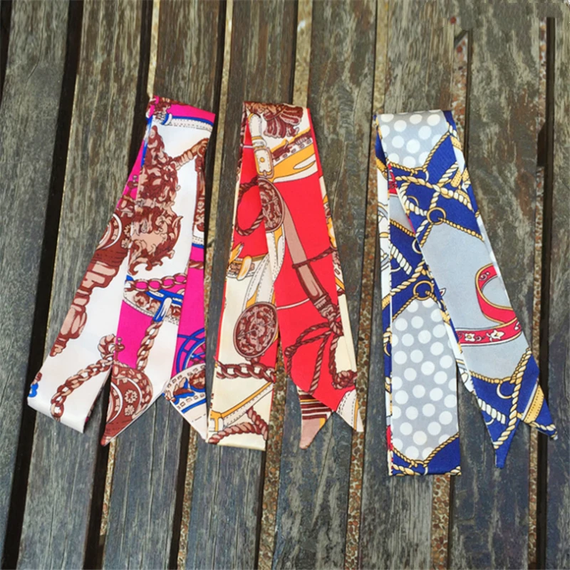 Новый дизайн, маленький шелковый шарф