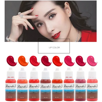 

New Professional Tattoo Ink Permanent Makeup Pigments 3d Makeup Beauty Eyebrown Tattoo Paint Tattoo Color supplies