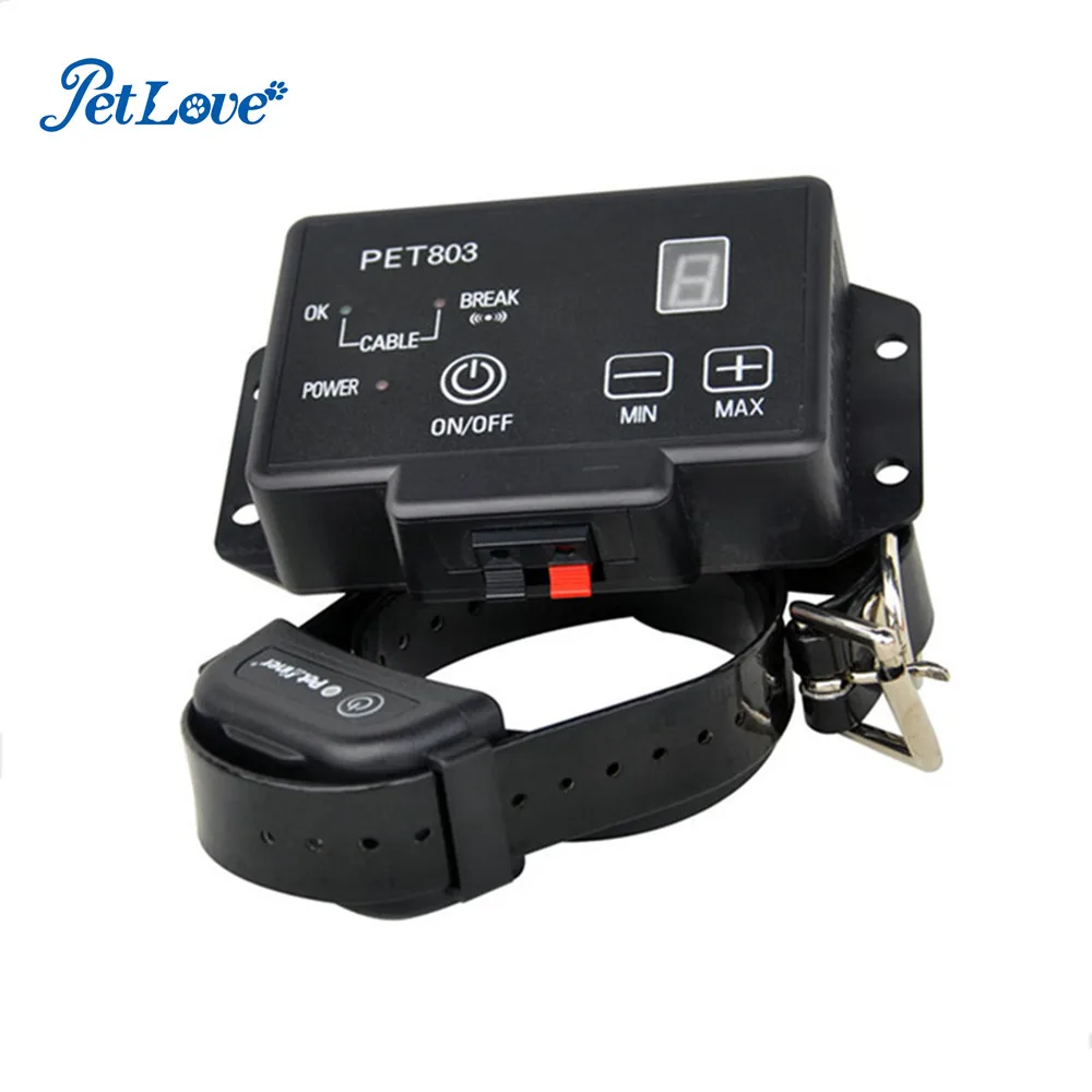 

Manufacturer Wholesale 200-meters Warning Tone Static Shock Rechargeable and Waterproof In Ground Pet Fence