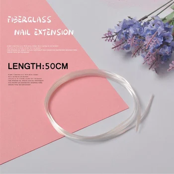 

Fiberglass Nails Extension Kit with Tweezers Clip File Nail Building Manicure Tools MP789