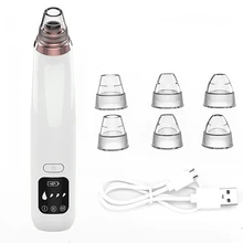 Средство для удаления черных точек, уход за кожей, вакуумное удаление пор, прыщей, вакуумный инструмент для всасывания лица, Алмазная дермабразия, машина для очистки лица