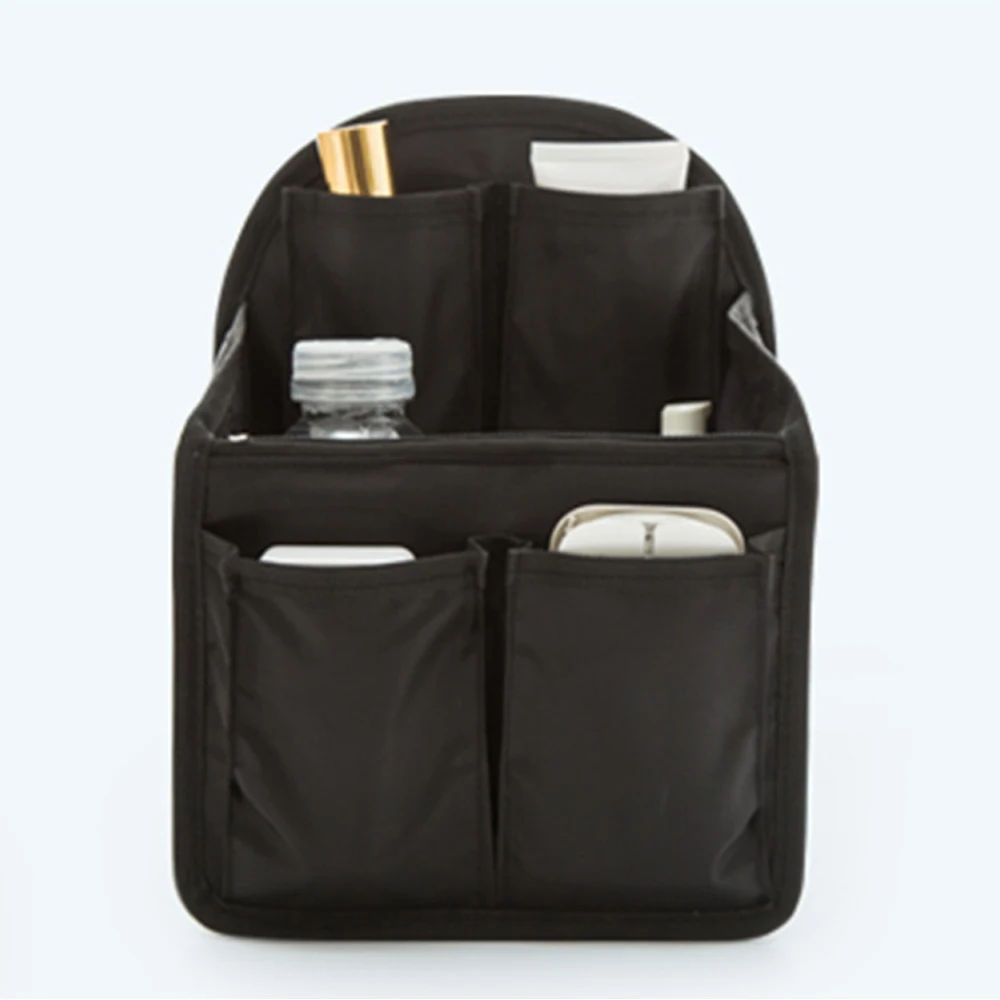 Backpack Cosmetic Organizer Storage Bag Makeup Organizer Travel Outdoor Capacity Sundries Accessories Multi-pockets Inner Bag