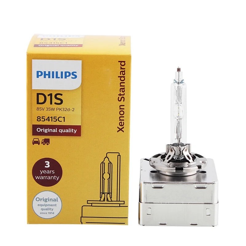 Philips HID D1S D2S D2R D3S D4S D5S 35 Вт ксенон стандарт 4200 к яркий белый светильник Авто головной светильник ECE Аутентичный, 1X