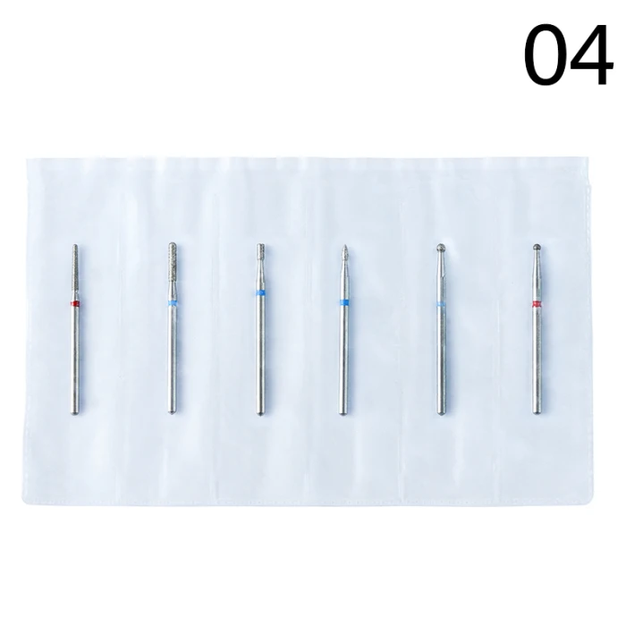 6 Pieces/set Diamond Grinding Head Grinding Machine Special Grinding Head Brush Tool 998
