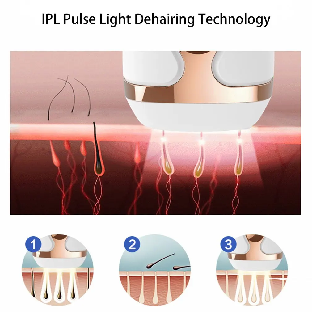 Laser Hair Removal Instrument Men And Women Full Body Photon Ipl Laser Hair Removal Instrument Skin Rejuvenation Instrument