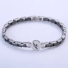 LOSTSOUL уникальный дикий гусь керамический нержавеющий простой персональный женский браслет Пара Рождественский юбилей свадебный подарок