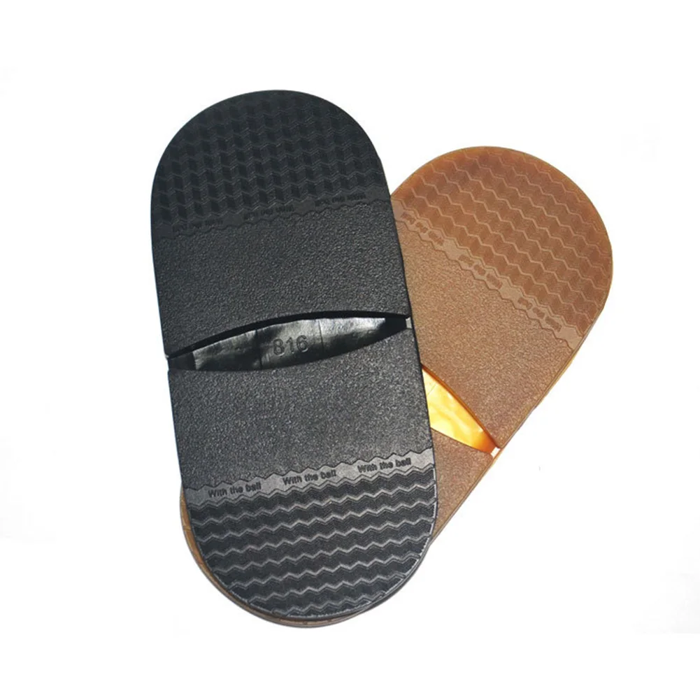 

1Pair DIY Replacement Elastic Soft Flat Outsole Heel Anti Slip Repair Thicken Protector Shoe Soles Rubber Men Women