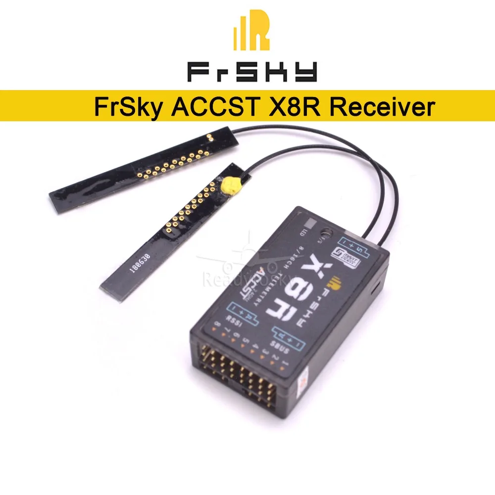 

Original FrSky ACCST X8R 8/16ch Receiver for XJT / Taranis X9D Plus / Horus X12S / SMARTPORT and SBUS function