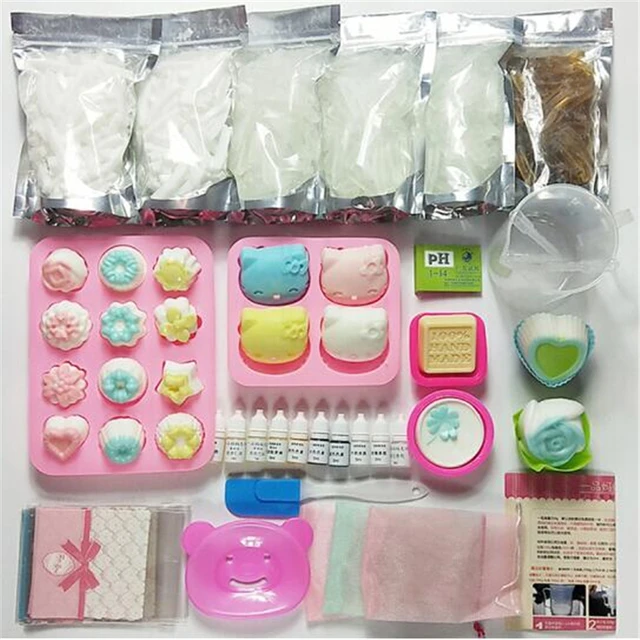 1 Bag Transparent Soap Base DIY Handmade Soap Making Raw Material for DIY Essential Oil Soap Breast Milk Soap Making 3