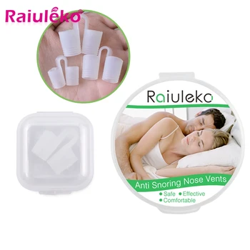 

Silicone Boxed Breathable Nasal Dilator Stop Snoring Mini Nose Clip Healthy Sleep Care Aid Equipment Ease Apnea Breathe Easily