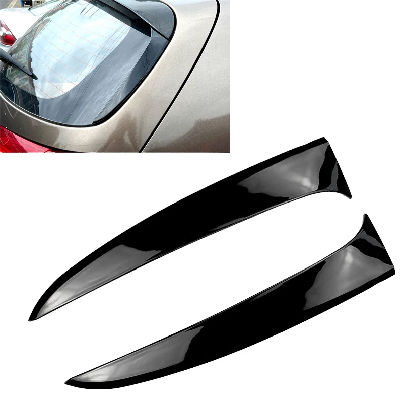 Car Rear Window Side Spoiler Cover Trim for KIA Sportage R 2011-2015 car spoiler cover