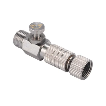 

1/8" Plug Silver Quick Release Disconnecting Airbrush Adapter Coupler Durable Air Hose Tools Air Compressor Coupling Disconnect
