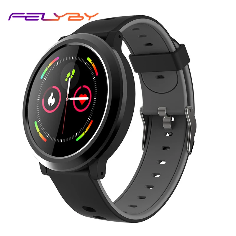 

FELYBY B18 round color screen smart bracelet heart rate monitoring information to remind waterproof multifunction