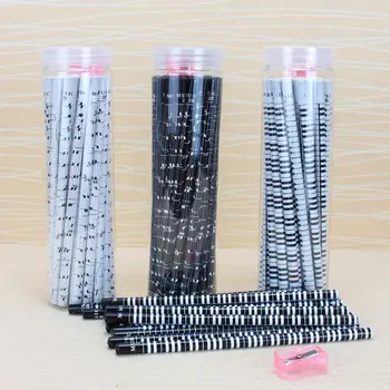 

36pcs Musical Note Pencil 2B Standard Round Pencils Piano Notes Writing Drawing Tool Stationery School Student Gift