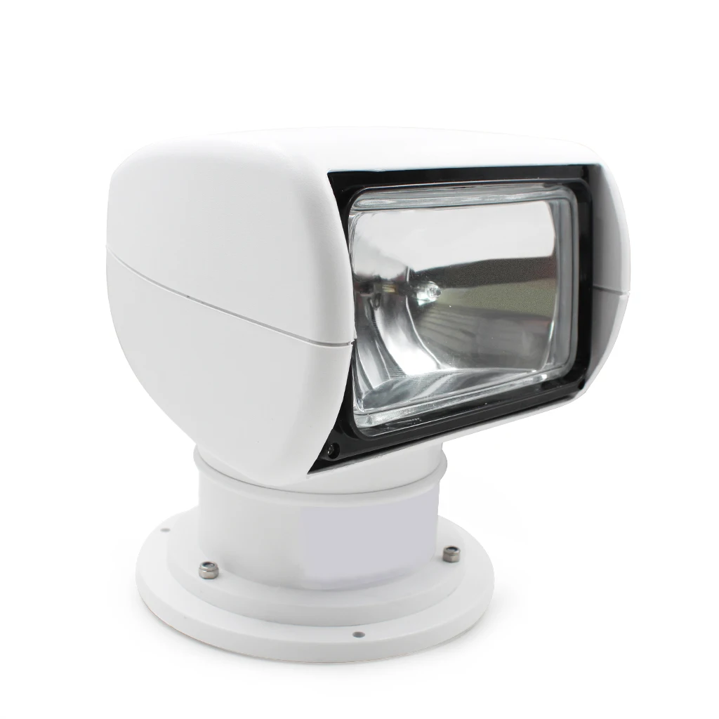 Boat Remote Control Spotlight, 24V 100W Bulb - Marine Searchlight, Truck Car Kits