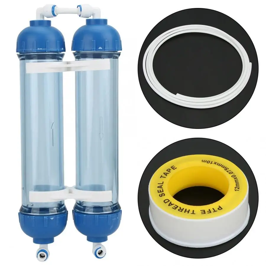 

15m Water Hose Home Kitchen Reverse Osmosis 1/4 RO Membrane Replacement Water System Filter Water Purifier Drinking Treatment