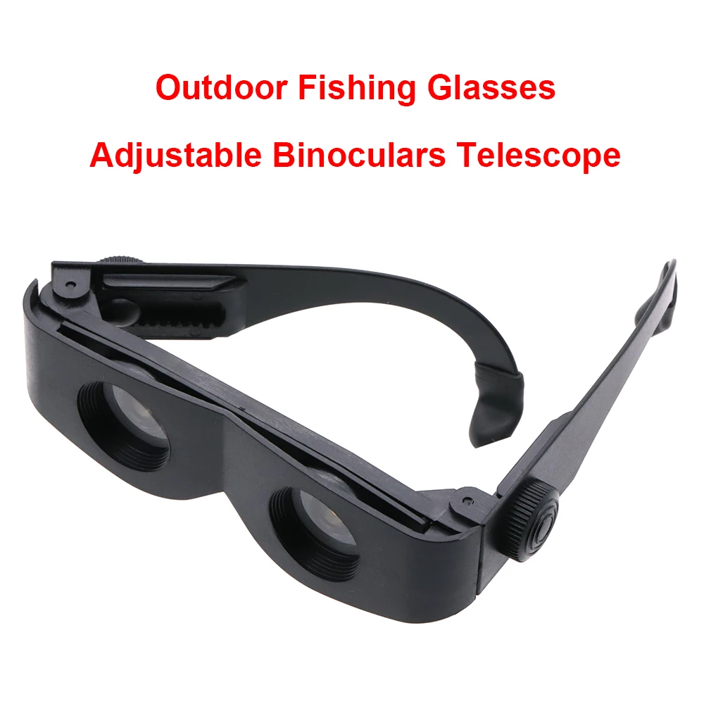 Outdoor Fishing Glasses Adjustable Binoculars Telescope Watching Drifting  Glasses with Glasses Case(White/Brown) - AliExpress