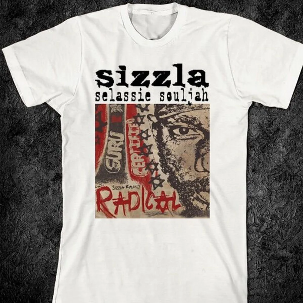 Футболка регги Sizzla Yellowman King Tubby Rasta Jamaica Dancehall Модная хлопковая толстовка летняя