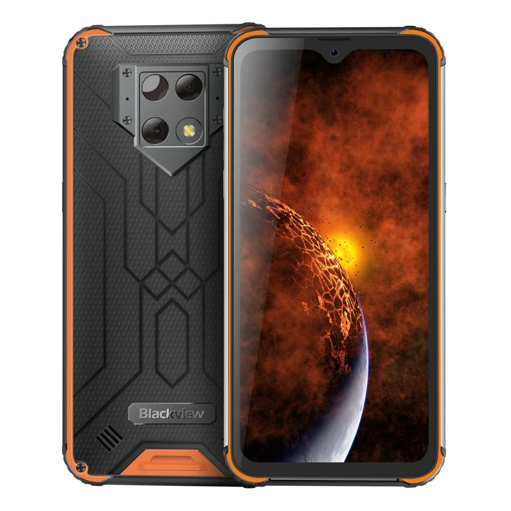 Blackview BV9800 Pro IP68 смартфон 6580mAh 48MP+ 16MP+ 5MP Super AI Тройная камера 6GB+ 128GB 6,3 ''FHD+ Grobal 4G мобильный телефон