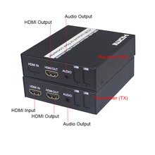 HDMI Extender splitter Transmitter Receiver TX/RX Extender over tcp/ip LAN Cat5e/Cat6 UTP Cable RJ45 for NVR TV Box game