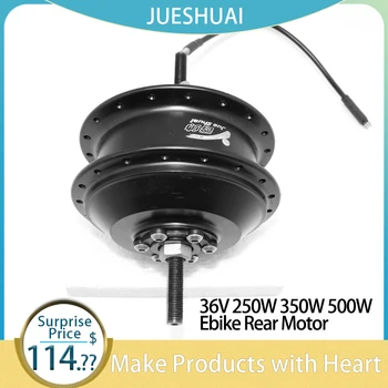 

JS Ebike Hub Motor 36V 250W 350W 500W Cassette Electric Bike Hub Motor 20"24"26"27.5"29"700C Rear Wheel Drive bicicleta eletrica