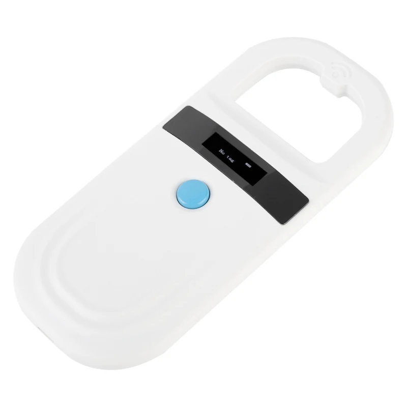 ISO11785/84 FDX-B EM4305 134,2 кГц животных RFID считыватель ручной животный микрочип сканер животных электронных чипов трекеры для животных