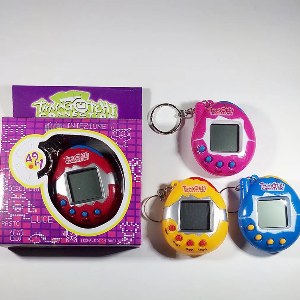 Lcd сеть милых животных, виртуальная цифровая электронная игровая машина для домашних животных, обучающие игрушки для детей