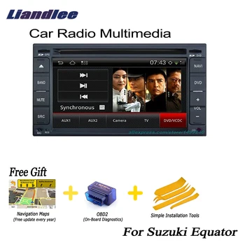 

Liandlee 2 din Car Android GPS For Suzuki Equator 2008~2010 Navi Navigation Maps Radio CD DVD Player Audio Video Stereo OBD2 TV