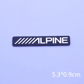 

10X ///alpine car stickers Audio Speaker sticker stereo