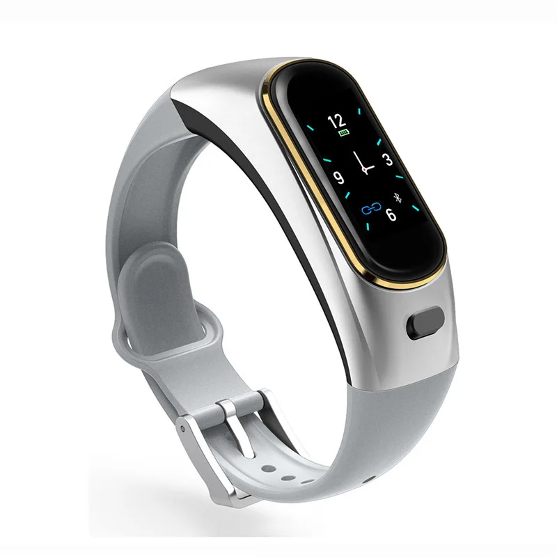 Sports smart watch H109 blood pressure heart rate monitoring Bluetooth headset answer phone reminder waterproof Wearable Devices