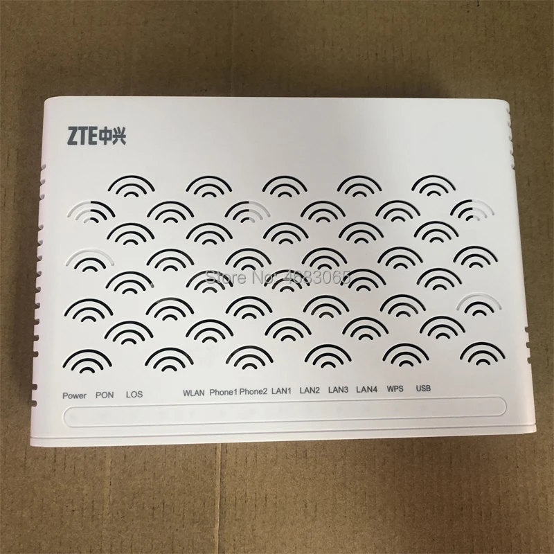 zte EPON ONU F460 V5.0 V6.0, 1GE+ 3FE+ 1TEL+ USB+ wifi, английская прошивка волоконно-оптическая ont