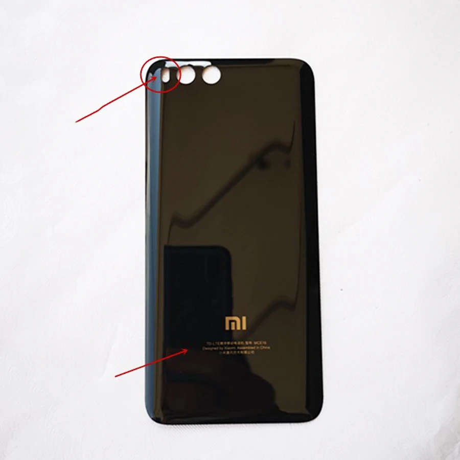 100% оригинальная керамическая задняя крышка корпуса для XIAOMI MI 6 mi6 six Замена задней