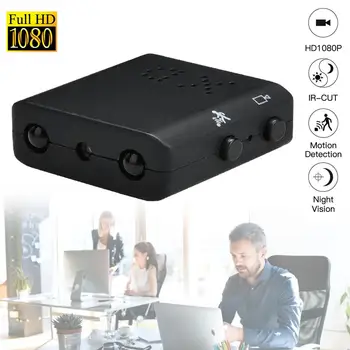 

Mini Camera Hidden HD Home Security Video Cam Camcorde 1080P Night Vision DV DVR IR-CUT With Card Reader