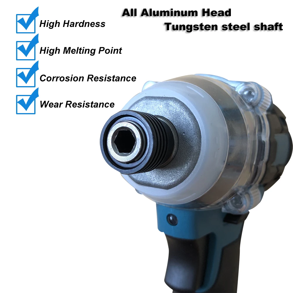 21V 320N.m Brushless Cordless Wrench Electric Impact Socket Wrench 3300rpm 1015 pcs Charging Lithium Battery Inside Power Tools (4)