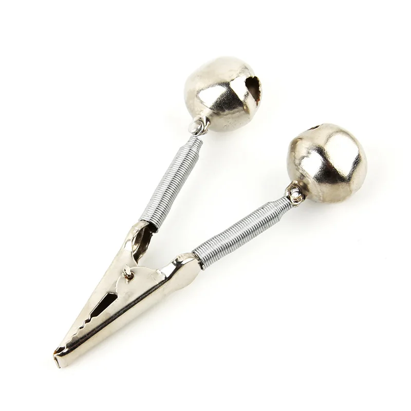 ARDEA Fishing Bell Clip 14g Fish Bite  Alarm Stainless Steel Fishing Rod Clamp Ring Outdoor winter fishing Accessory
