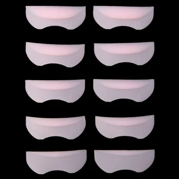 

5 Pairs Silicone Perm Curler Curling Root Lifting False Fake Eyelash Shield Pad