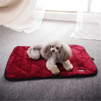 

20 Mats Soft Flannel Fleece Winter Warm Pet Blanket Sleeping Bed Cover Mat for Small Medium Dog Cat Car Mat High Quality