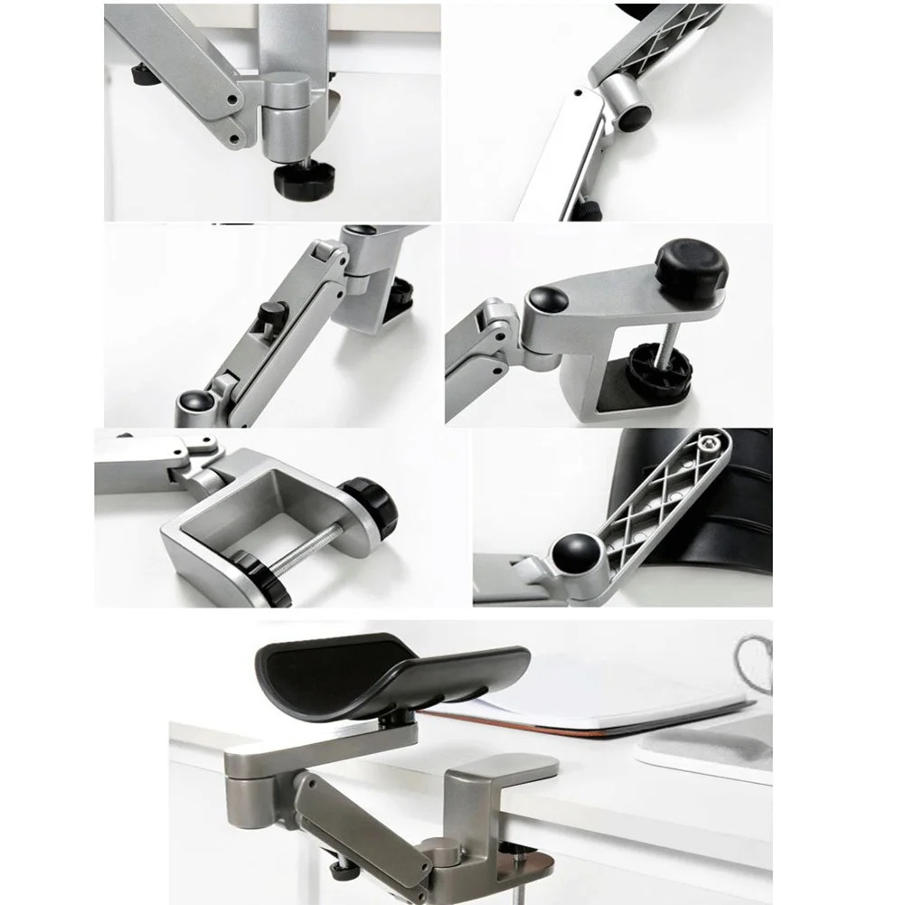

Mouse Computer Bracket Arm Wrist Hand Rest Support Desk Table Armrest Stand HSJ-19