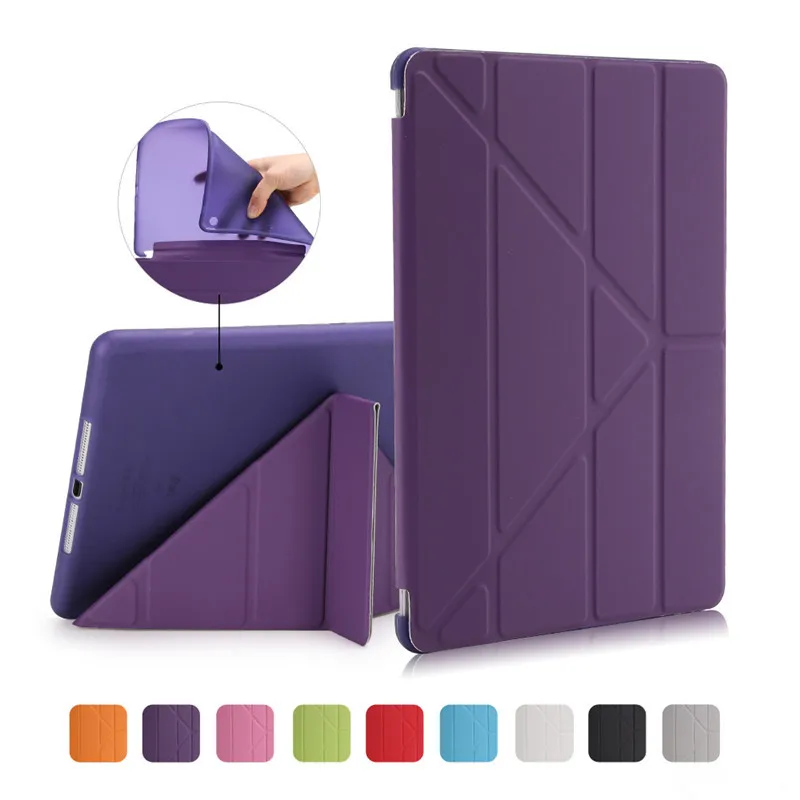 Чехол из ТПУ для iPad Air 4 3 2 1 2019 2020 10 9 умный чехол подставка Чехлы 7 2017 2018 5th 6th 8 +