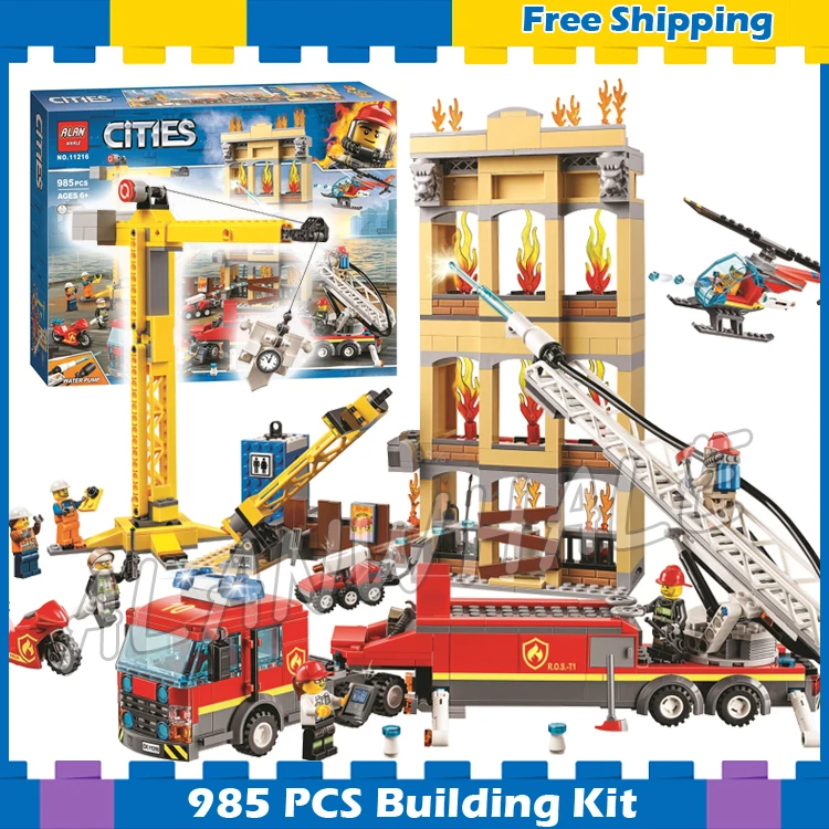lego downtown fire brigade