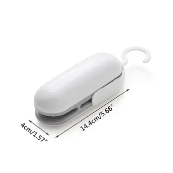 

White Easy Carry Mini Heat Sealing Machine Opening Tools Handheld Plastic Bag Jan.2