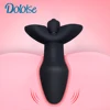 10 velocidades vibrador Anal enchufe juguetes sexuales para hombres/mujeres, negro médico silicona Butt Plug productos sexuales para adultos ► Foto 1/6