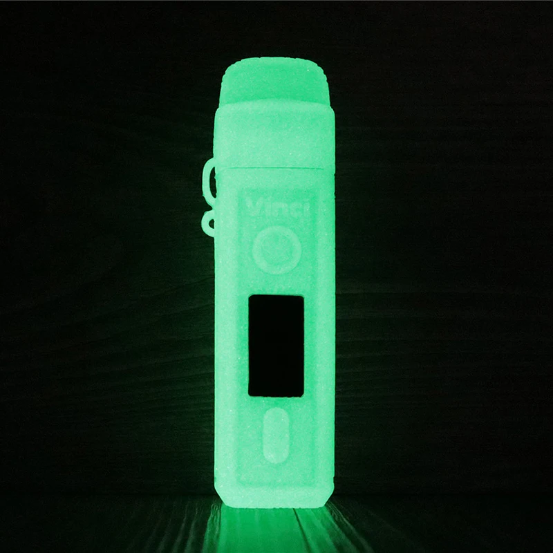 Чехол с текстурой кожи для voopoo vinci mod pod vape Kit, силиконовый чехол-накладка, наклейка, оболочка корпуса, демпфер, vape, гелевый shiel House