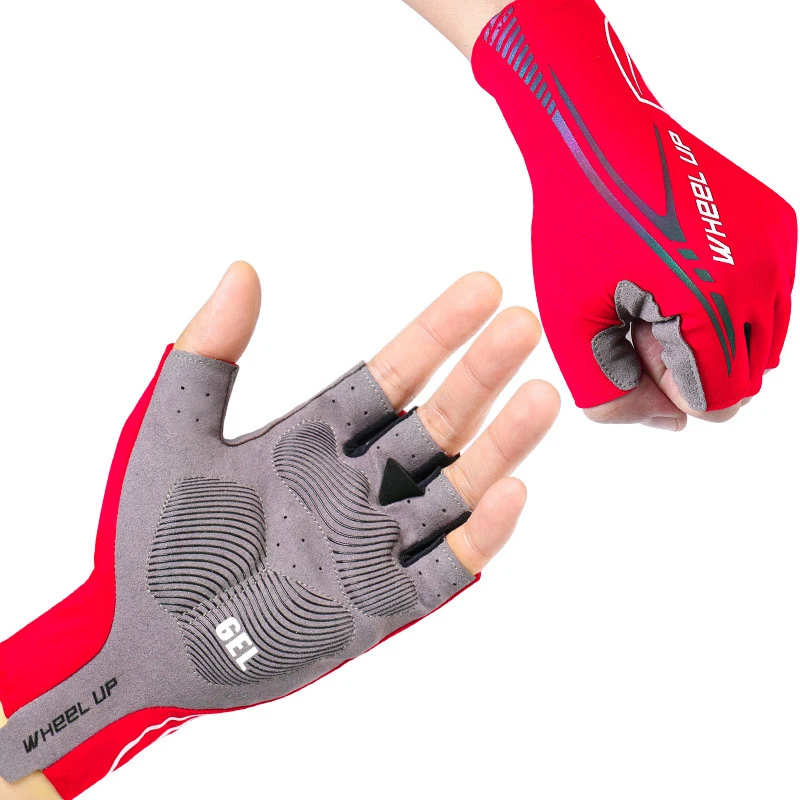

Half Finger Cycling Gloves Outdoor Sports MTB Bike Gloves Summer Washable Breathable Bicycle Gloves Anti-Slip Anti-Shock