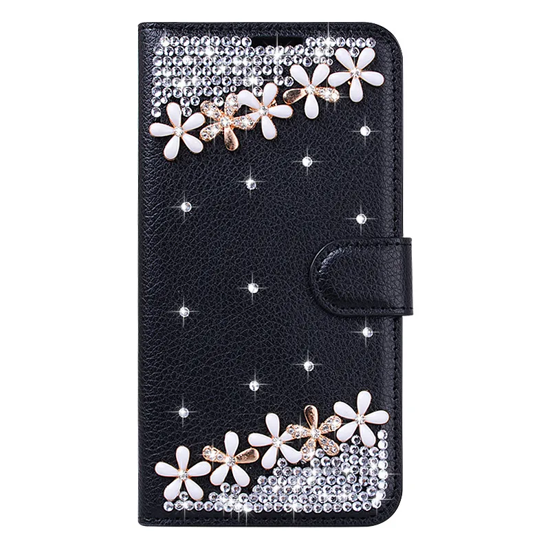 3D DIY Алмазный Кожаный чехол для Xiiao mi x 2 2s 3 max pocophone F1 9 8 SE 9T PRO A1 A2 A3 LITE откидной Чехол