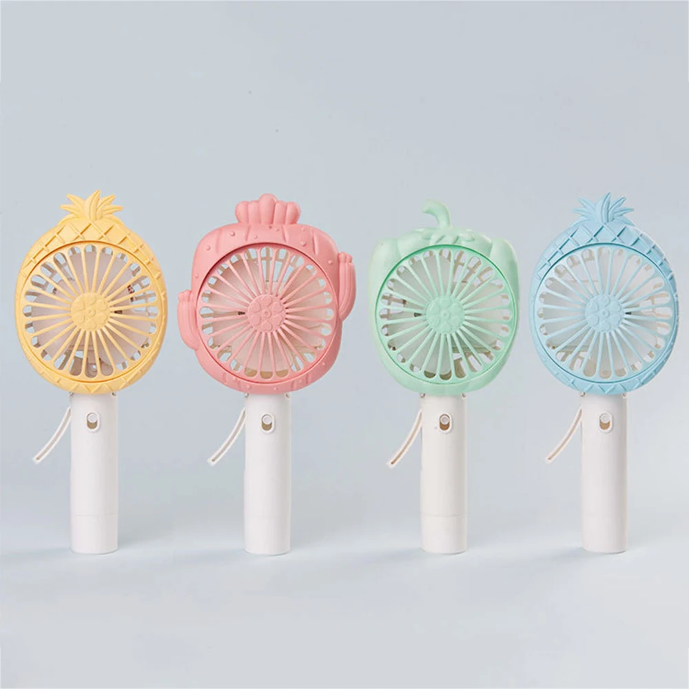 Folding Spray Fan USB Rechargeable Mini Multi-function Desktop Hanging Neck Pocket Small For Office Outdoor Travel | Бытовая техника