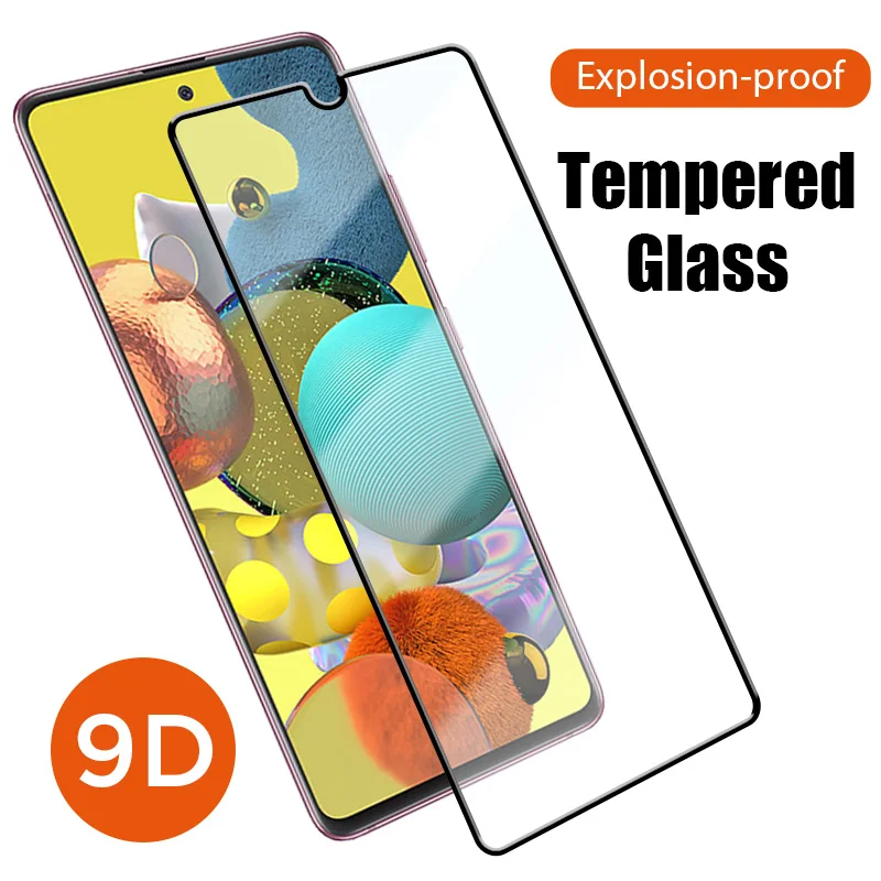 phone screen guard 9D Full CoverageTempered Glass Protector For Samsung A70 70S Screen Protector Glass for Samsung A10 10e 20 20e 30 30S 40 50 50S t mobile screen protector