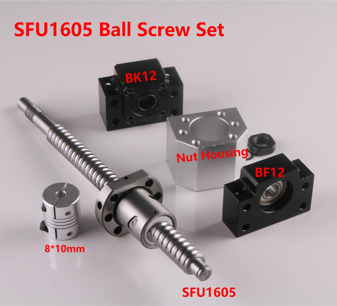 Lead, Ball & Roller Screws 16mm C7 Rolled Ball Screw RM1605 SFU1605