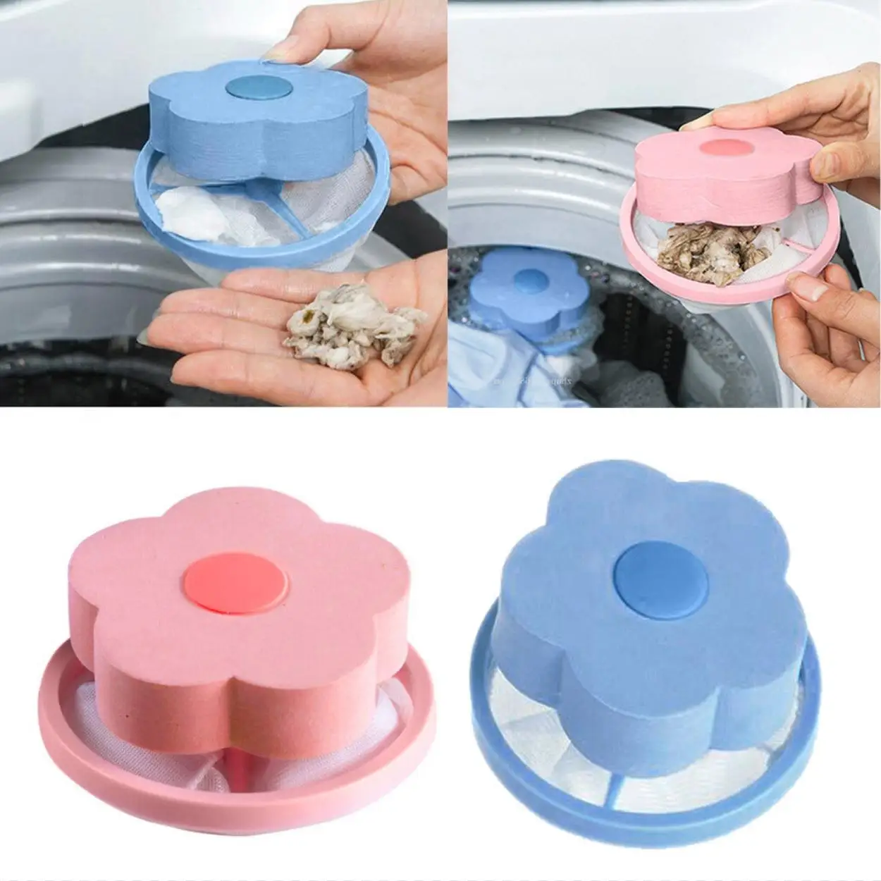 Hair Removal Catcher Filter Mesh Pouch Cleaning Ball Bag Dirty Fiber Collector Washing Machine Laundry Discs laundry ball laundry hair catcher