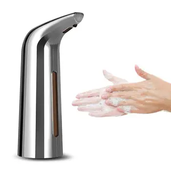 

400ml ABS Automatic Soap Dispenser Touchless Sensor Liquid Soap Dispenser Liquid Dispenser Hand Wash Gel Bottle Bathroom Kitchen